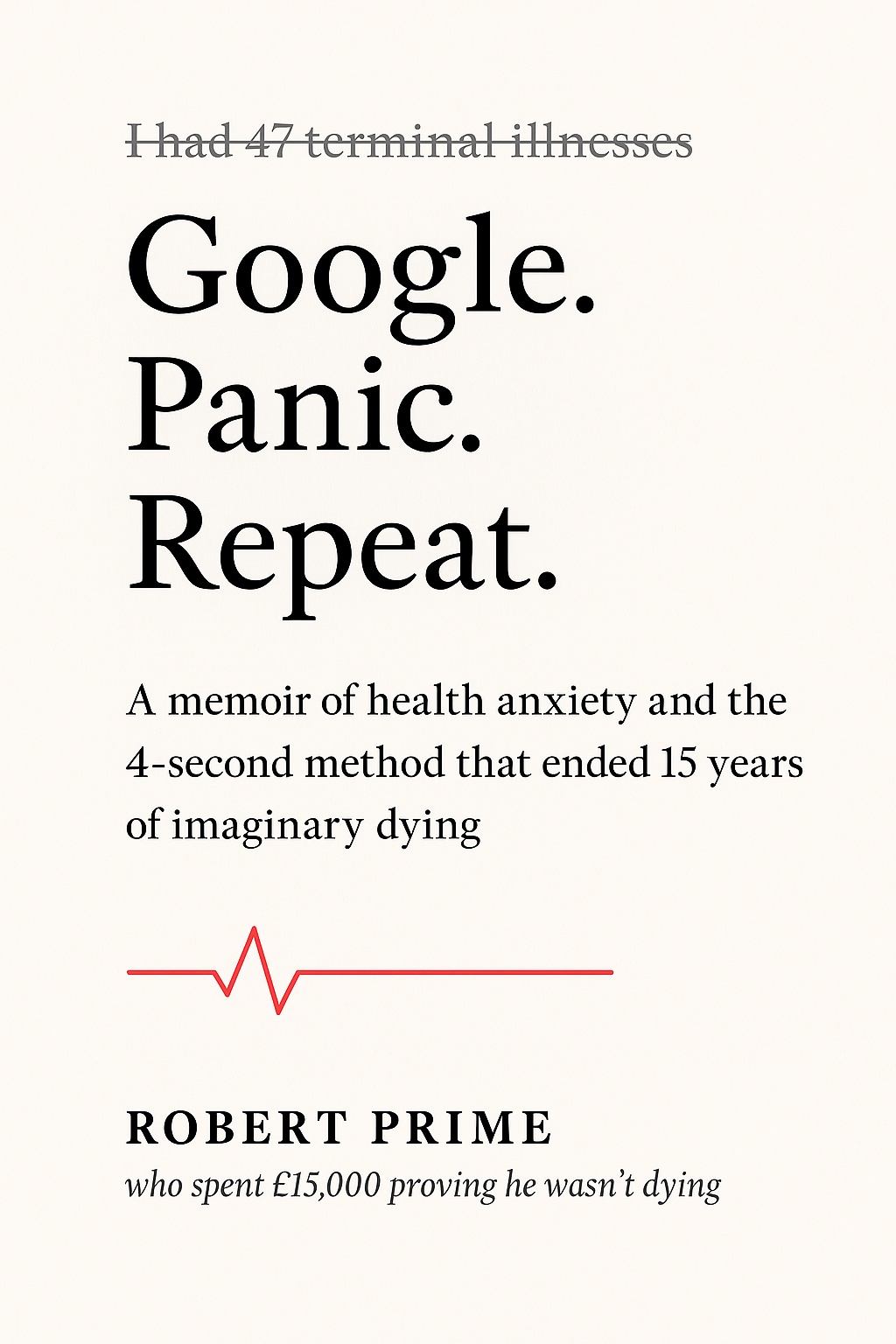 Google. Panic. Repeat. — cover